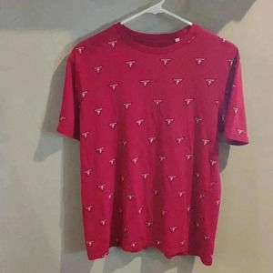 Guess graphic‎ logo red T-shirt unisex medium